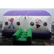 inflatable space bouncer disco dome